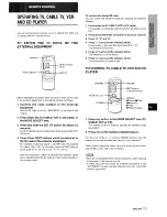 Предварительный просмотр 17 страницы Aiwa AV-D50 Operating Instructions Manual