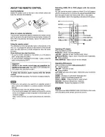 Preview for 8 page of Aiwa AV-D78 Operating Instructions Manual