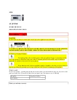 Предварительный просмотр 1 страницы Aiwa AV-DV500 Operating Instructions Manual