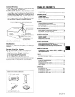 Предварительный просмотр 3 страницы Aiwa AV-DV70 Operating Instructions Manual