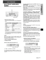 Предварительный просмотр 11 страницы Aiwa AV-DV70 Operating Instructions Manual