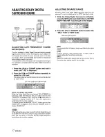 Предварительный просмотр 18 страницы Aiwa AV-DV70 Operating Instructions Manual