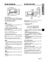 Предварительный просмотр 7 страницы Aiwa AV-X100 Operating Instructions Manual