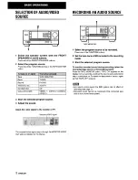 Предварительный просмотр 10 страницы Aiwa AV-X100 Operating Instructions Manual