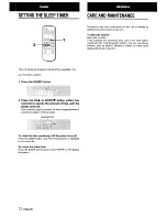 Предварительный просмотр 16 страницы Aiwa AV-X100 Operating Instructions Manual