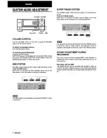 Предварительный просмотр 8 страницы Aiwa AV-X120 Operating Instructions Manual