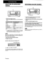 Предварительный просмотр 10 страницы Aiwa AV-X120 Operating Instructions Manual