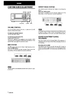 Предварительный просмотр 8 страницы Aiwa AV-X220 Operating Instructions Manual