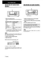 Предварительный просмотр 10 страницы Aiwa AV-X220 Operating Instructions Manual