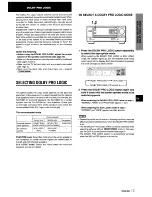 Предварительный просмотр 13 страницы Aiwa AV-X220 Operating Instructions Manual