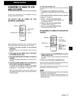 Предварительный просмотр 15 страницы Aiwa AV-X220 Operating Instructions Manual