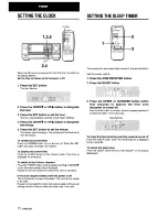 Предварительный просмотр 16 страницы Aiwa AV-X220 Operating Instructions Manual