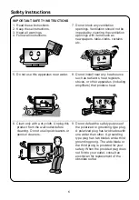 Preview for 8 page of Aiwa AW-LED50X6FL Operation Manual