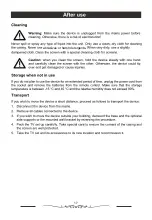 Preview for 19 page of Aiwa AWA550US Instructions For Use And Care Manual