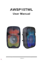 Предварительный просмотр 1 страницы Aiwa AWSP15TWL User Manual