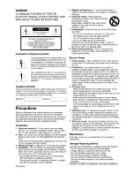 Preview for 2 page of Aiwa CA-D230 Operating Instructions Manual