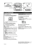 Preview for 4 page of Aiwa CA-D230 Operating Instructions Manual