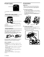 Preview for 4 page of Aiwa CA-DW248 Operating Instructions Manual