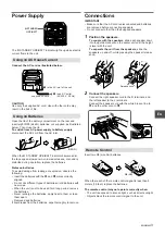 Preview for 3 page of Aiwa CA-DW257 EZS Operating Instructions Manual