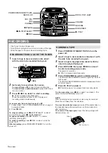 Preview for 6 page of Aiwa CA-DW257 EZS Operating Instructions Manual