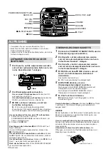 Preview for 30 page of Aiwa CA-DW257 EZS Operating Instructions Manual