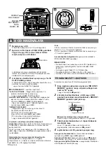 Preview for 60 page of Aiwa CA-DW257 EZS Operating Instructions Manual