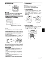 Preview for 3 page of Aiwa CA-DW330 Operating Instructions Manual