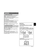 Preview for 7 page of Aiwa CA-DW330 Operating Instructions Manual