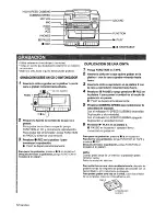 Preview for 12 page of Aiwa CA-DW330 Operating Instructions Manual