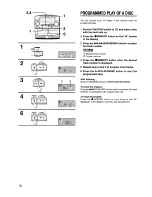 Preview for 16 page of Aiwa CA-DW420 U Operating Instructions Manual