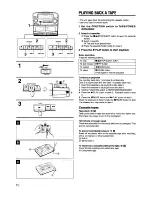 Preview for 18 page of Aiwa CA-DW420 U Operating Instructions Manual