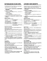 Preview for 19 page of Aiwa CA-DW420 U Operating Instructions Manual