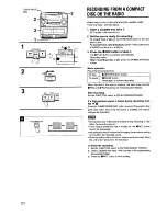 Preview for 20 page of Aiwa CA-DW420 U Operating Instructions Manual