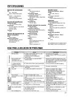 Preview for 27 page of Aiwa CA-DW420 U Operating Instructions Manual