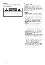 Preview for 2 page of Aiwa CA-DW50 Operating Instructions Manual