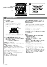 Preview for 8 page of Aiwa CA-DW50 Operating Instructions Manual