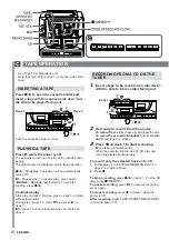 Preview for 10 page of Aiwa CA-DW50 Operating Instructions Manual