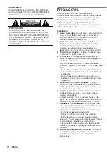 Preview for 12 page of Aiwa CA-DW50 Operating Instructions Manual