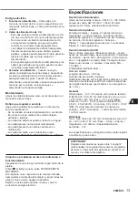 Preview for 13 page of Aiwa CA-DW50 Operating Instructions Manual