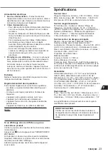 Preview for 23 page of Aiwa CA-DW50 Operating Instructions Manual