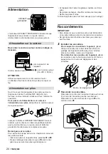 Preview for 24 page of Aiwa CA-DW50 Operating Instructions Manual