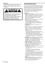 Preview for 32 page of Aiwa CA-DW50 Operating Instructions Manual