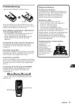 Preview for 35 page of Aiwa CA-DW50 Operating Instructions Manual