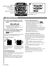 Preview for 36 page of Aiwa CA-DW50 Operating Instructions Manual