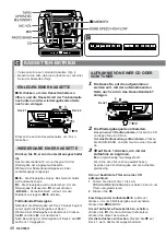 Preview for 40 page of Aiwa CA-DW50 Operating Instructions Manual