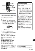 Preview for 67 page of Aiwa CA-DW50 Operating Instructions Manual