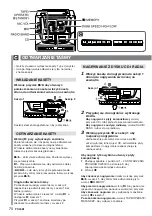 Preview for 70 page of Aiwa CA-DW50 Operating Instructions Manual