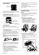 Preview for 74 page of Aiwa CA-DW50 Operating Instructions Manual