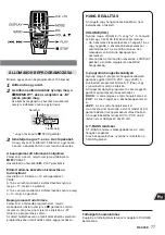 Preview for 77 page of Aiwa CA-DW50 Operating Instructions Manual