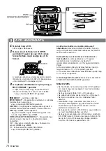 Preview for 78 page of Aiwa CA-DW50 Operating Instructions Manual